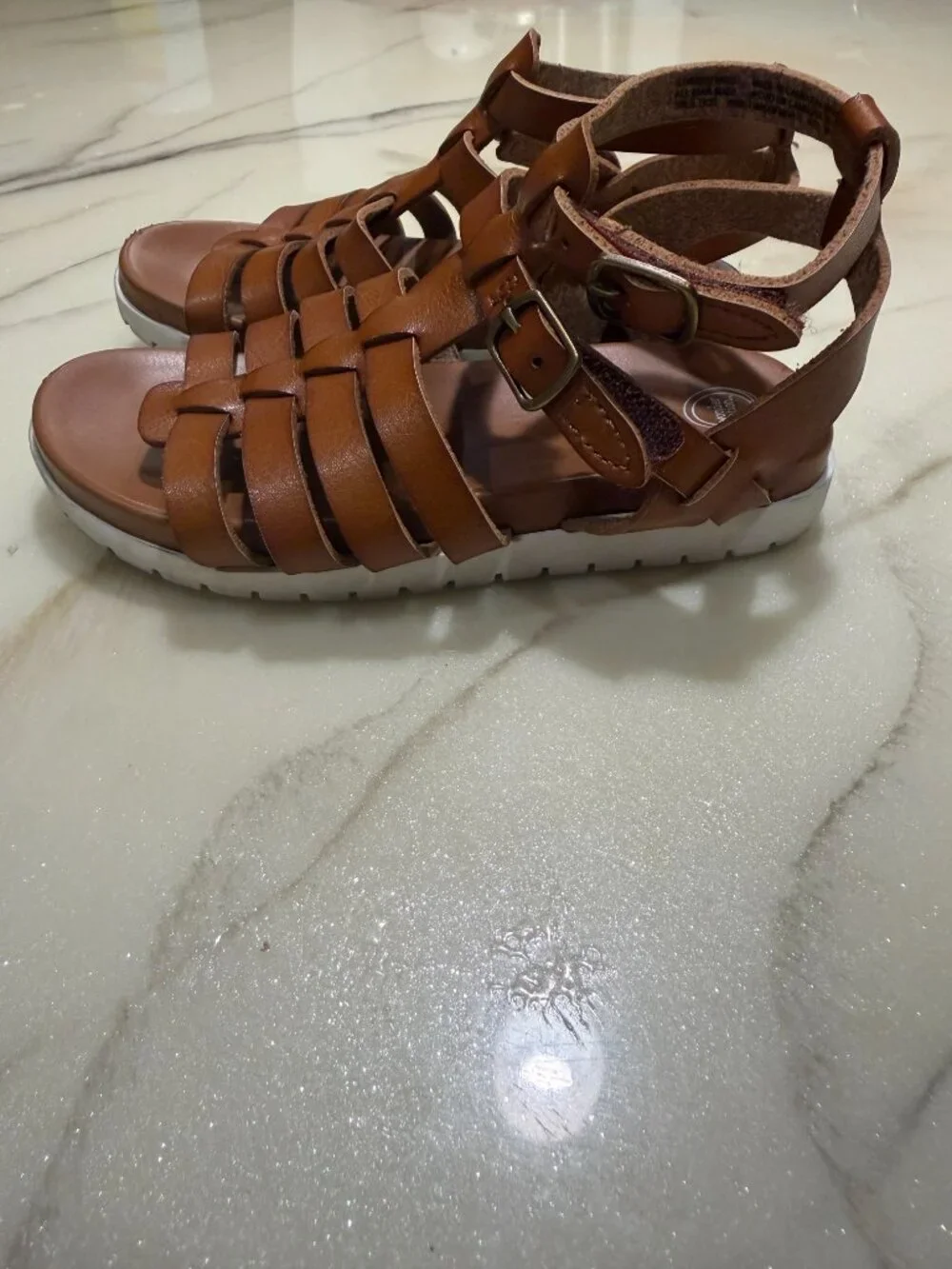 Wonder Nation Brown Sandals – Size 9